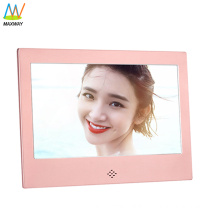 Hot! Unique Design Latest Aluminum Frame 7 Inch Digital Photo Frame